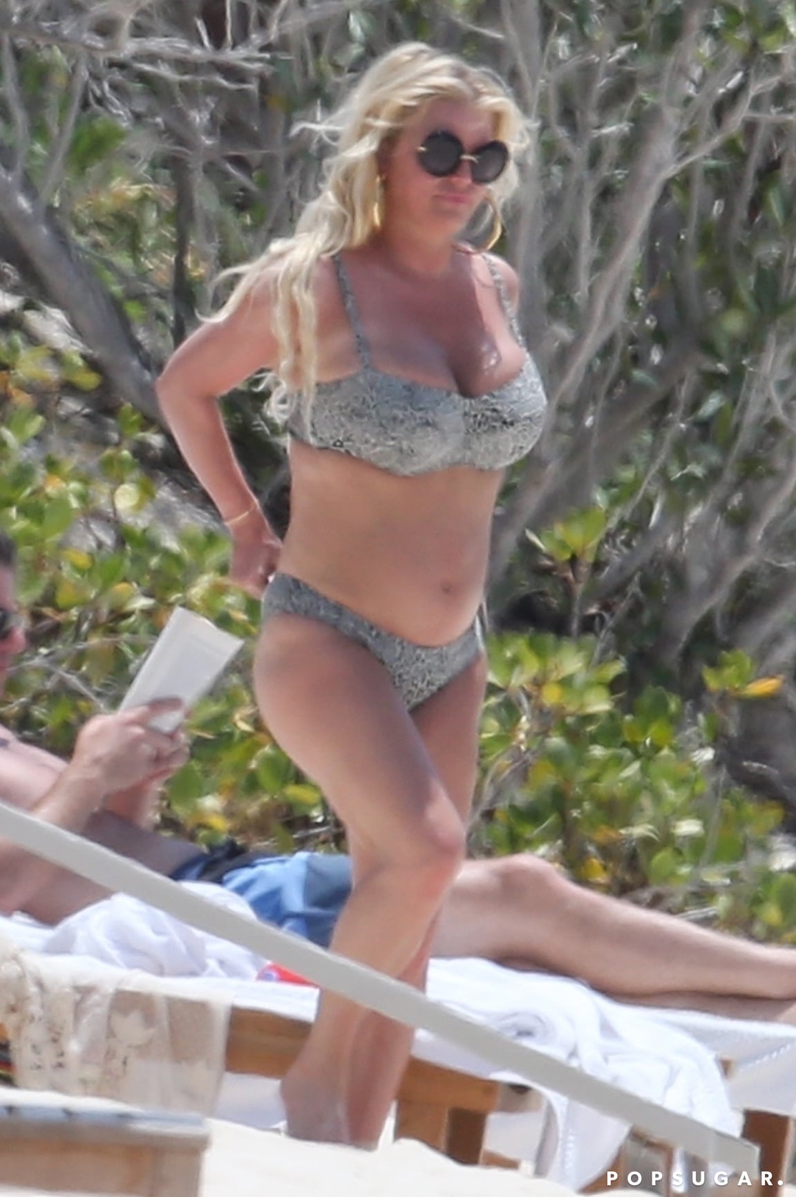 Celebrity Gossip & News, Jessica Simpson Flaunts Her Figure in a Bikini  and Shows PDA With Eric Johnson in the Bahamas