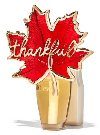 Thankful Leaf Nightlight Wallflowers Fragrance Plug