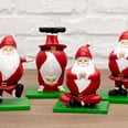 What Holiday Stress? These Plump Yoga Santas From Amazon Are Zen AF