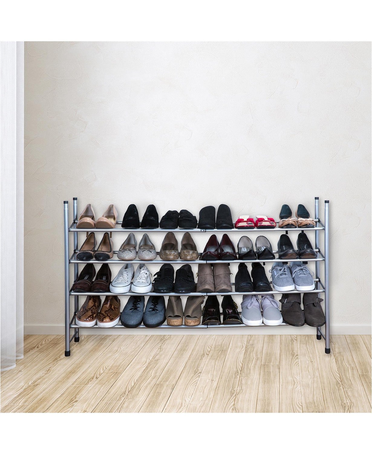 expandable stackable shoe rack on The Best Space Saving And Organizing Products From Macy S Popsugar Home
