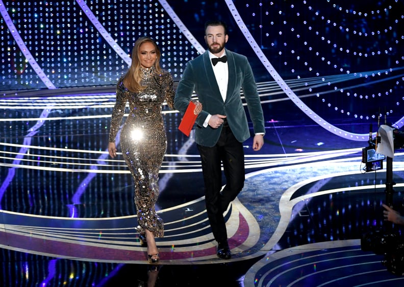 Chris and J Lo Hit the Stage Looking Like the Stars They Are