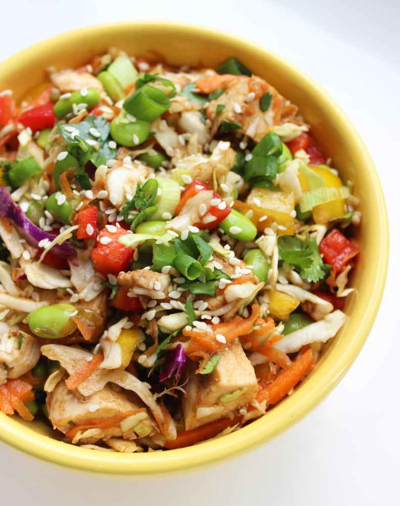 Asian Chicken Edamame Salad