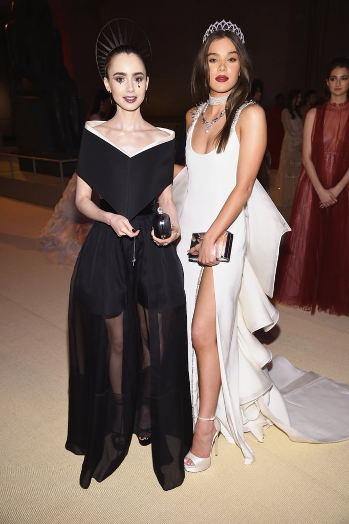 Pictured: Lily Collins and Hailee Steinfeld