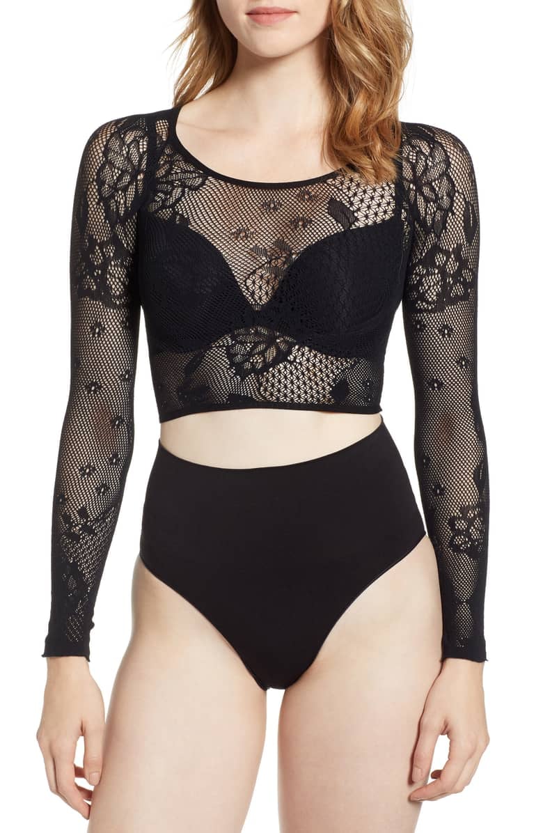 spanx crop top
