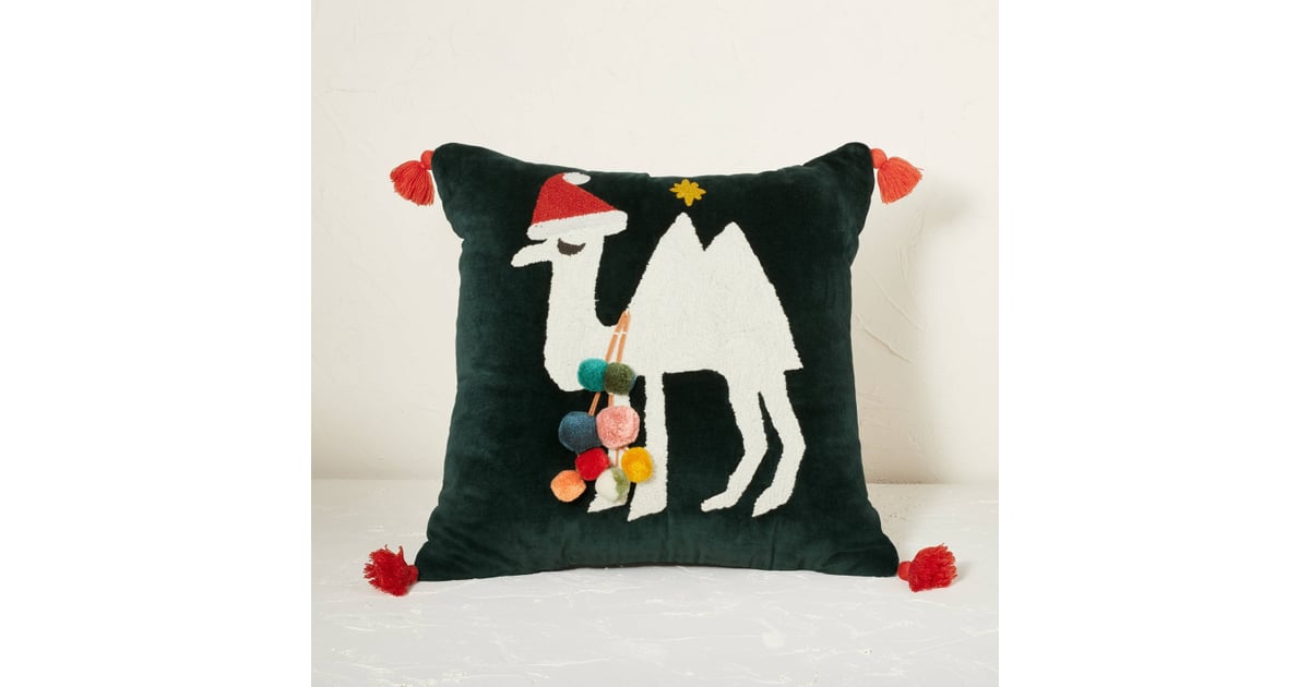 A Cute and Cuddly Pillow Opalhouse designed with Jungalow Embroidered