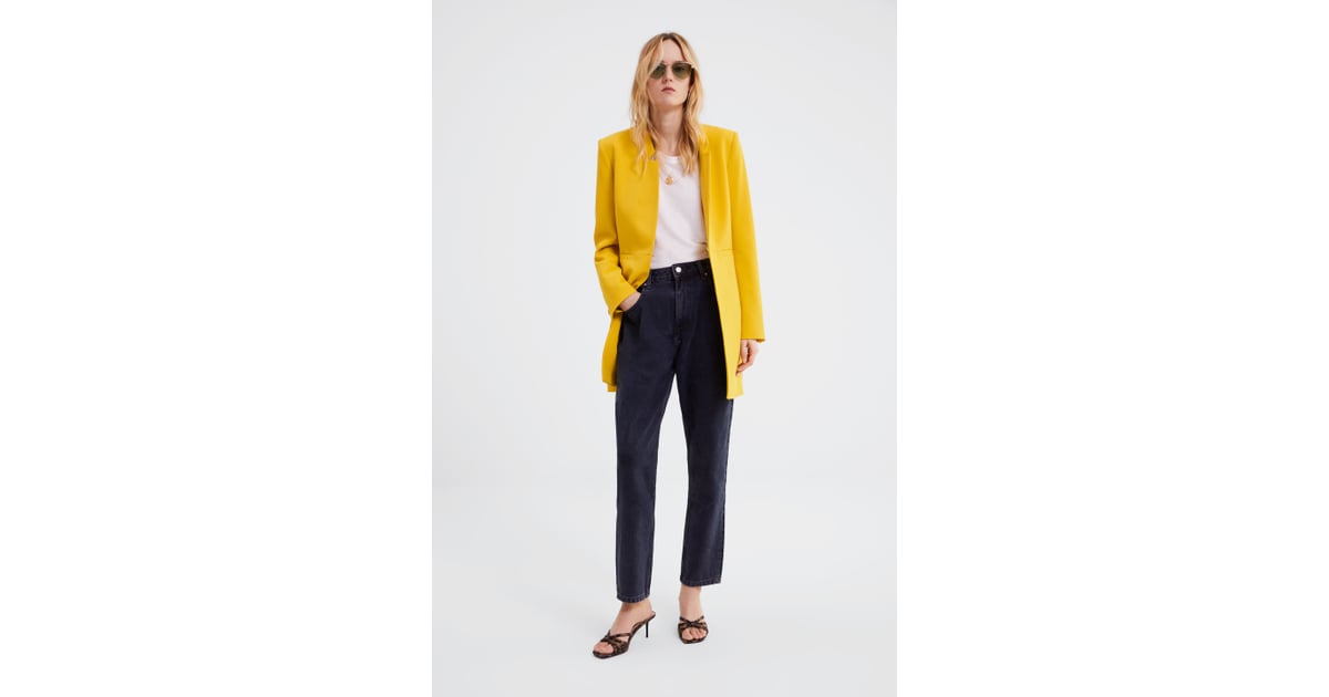 Zara Inverted Label Frock Coat | Flattering Spring Trends 2019 ...