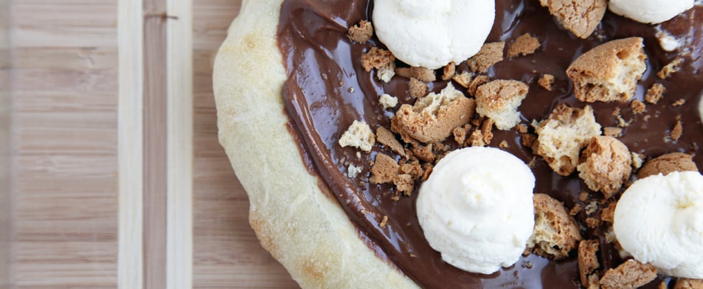 Almond Nutella Pizza Recipe