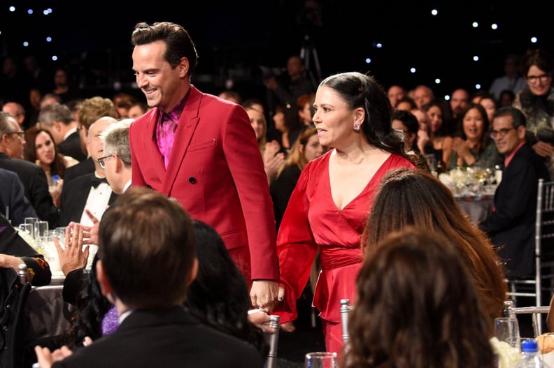 Andrew Scott and Alex Borstein at the 2020 Critics' Choice Awards