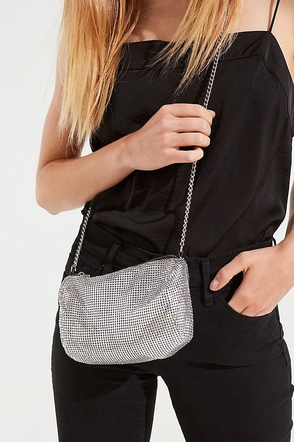 Chainmail Pouch Crossbody Bag