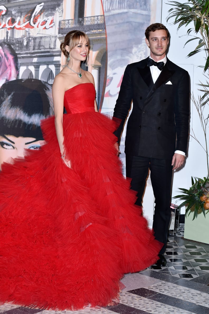 She Made a Serious Statement in Giambattista Valli at the 2016 Rose Ball