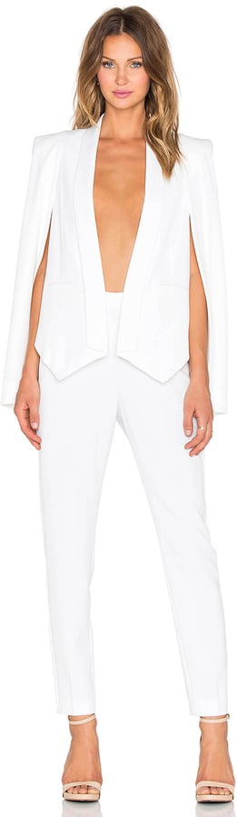 Olcay Gulsen Cape Jumpsuit  ($790)