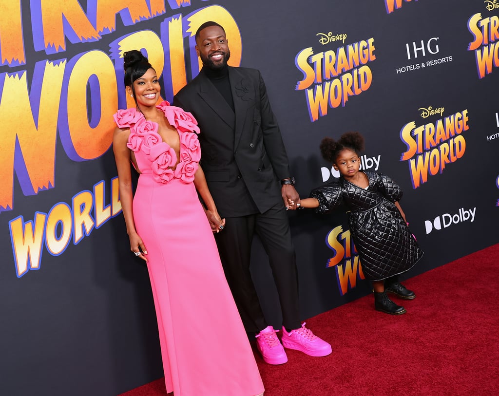 Gabrielle Union and Family at Strange World Premiere: Photos