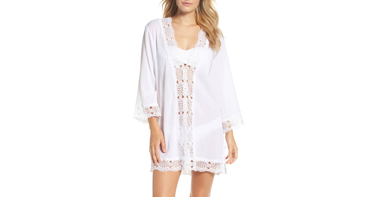 la blanca white cover up