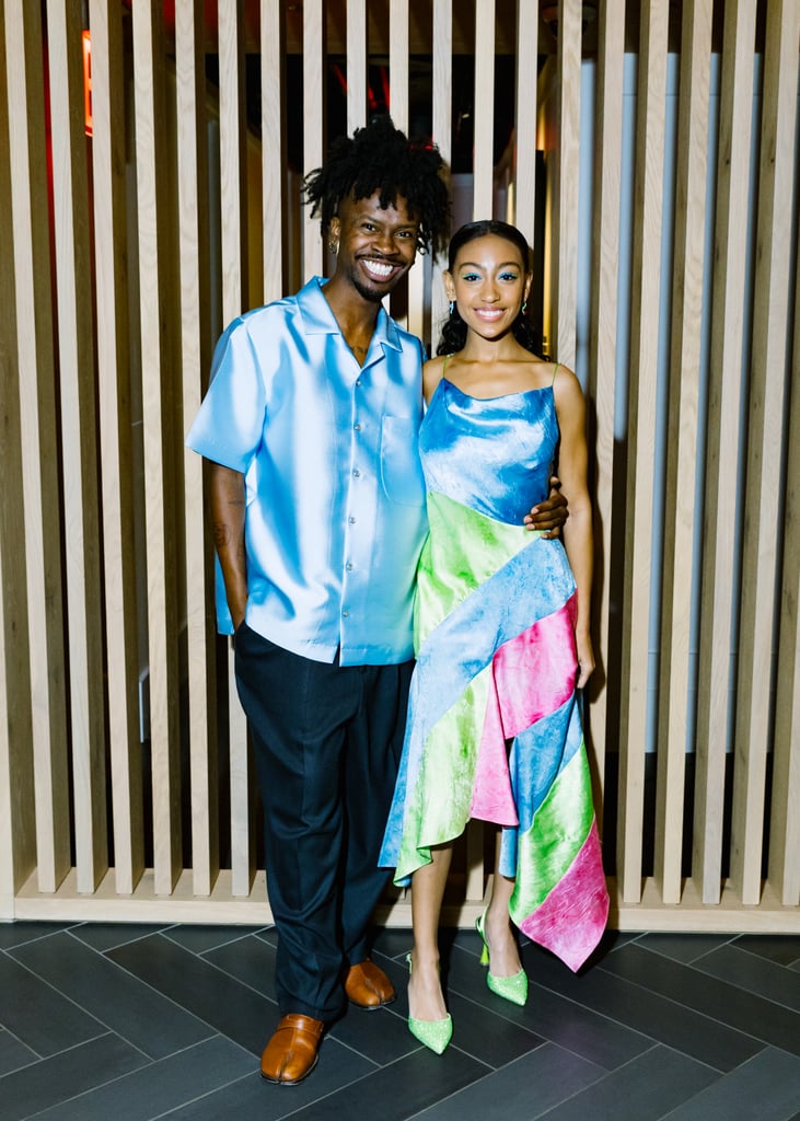 Lexi Underwood Channels y2k in a Bold Theophilio Slip Dress