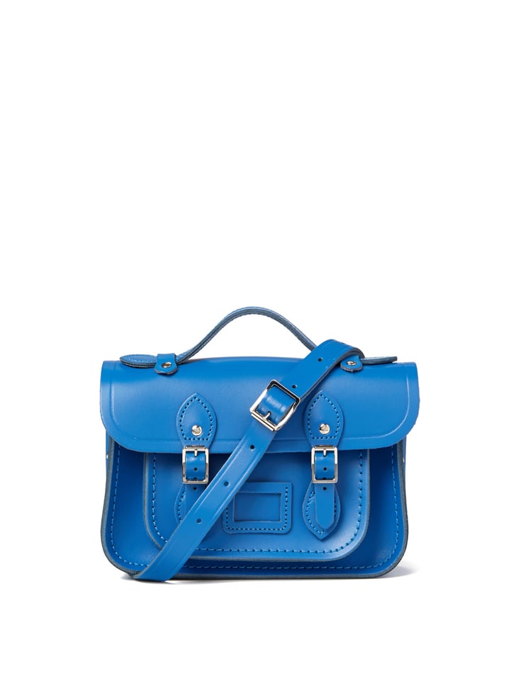 Ocean Blue | Cambridge Satchel Mini Bag Gilt Collection | POPSUGAR ...