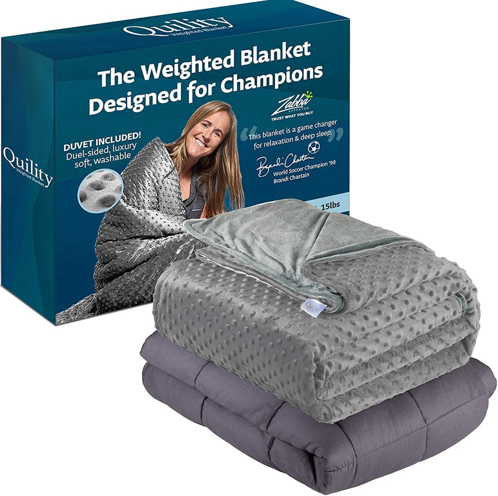 Quility Premium Cotton Adult Weighted Blanket | Best Weighted Blankets