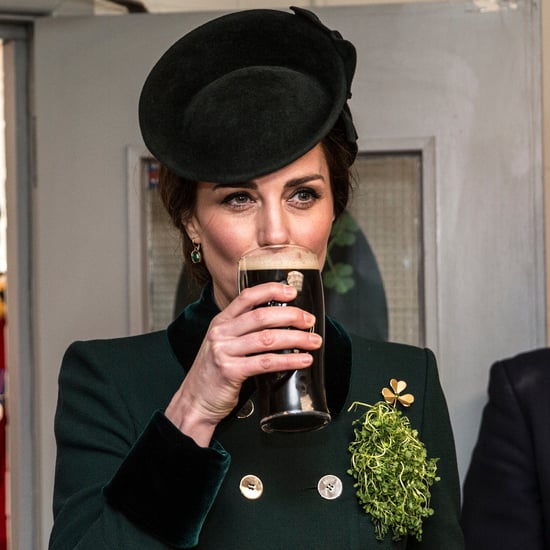 Kate Middleton Drinking Guinness on St. Patrick's Day 2017