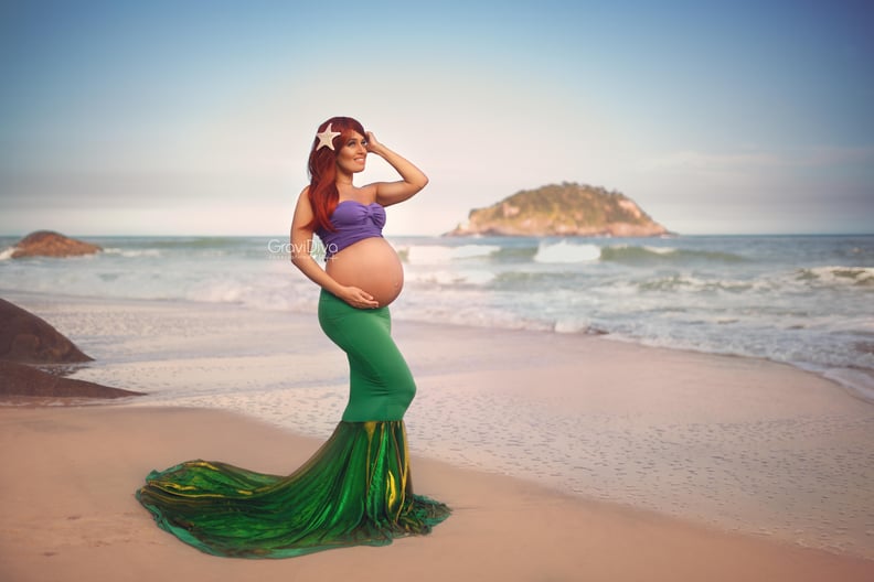 The Little Mermaid Princess Ariel Maternity Photos