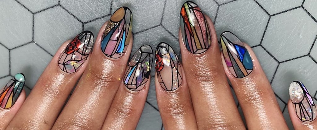 Stained-Glass Nail Art Trend | 2020