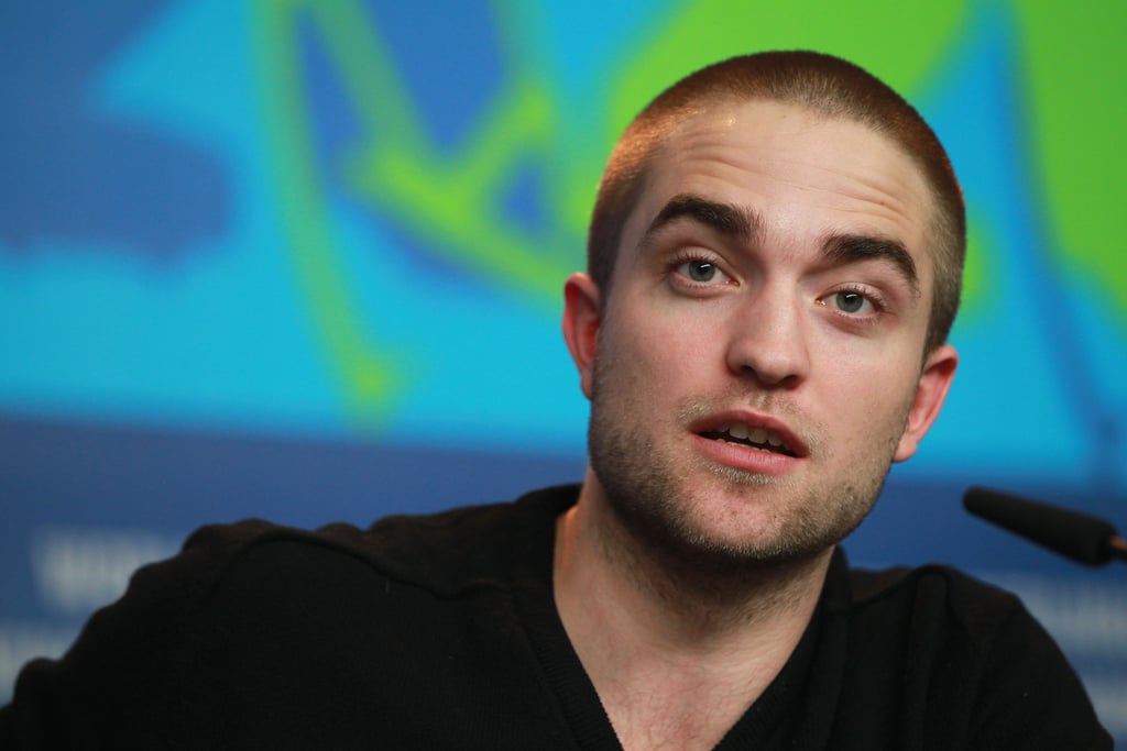 Rob raised his eyebrows during the early morning press conference.
Rob raised his eyebrows during the early morning press conference.