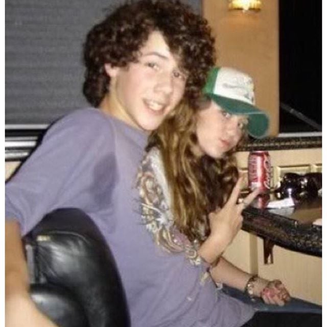Nick Jonas and Miley Cyrus