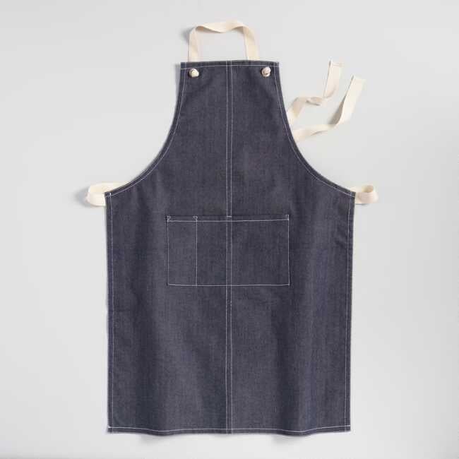 Denim Chef Style Apron