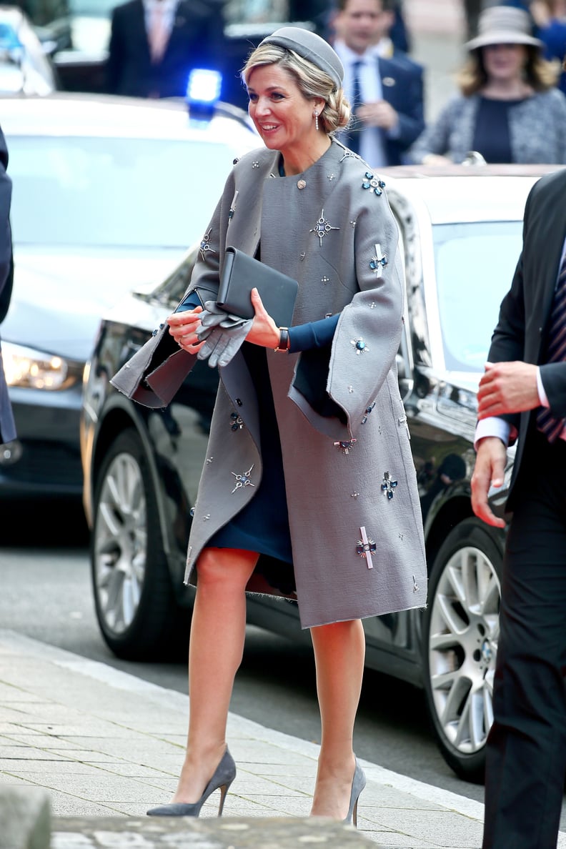 Even Queen Maxima's Coat Style Takes the Same Silhouette