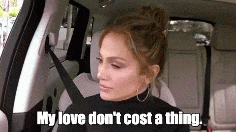 When They Got Down to "Love Don't Cost a Thing"