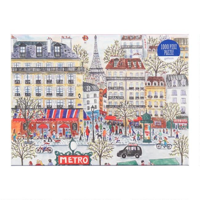Galison Michael Storrings Paris 1000 Piece Puzzle