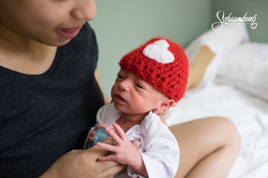 NICU Babies Dressed as Valentines 2017