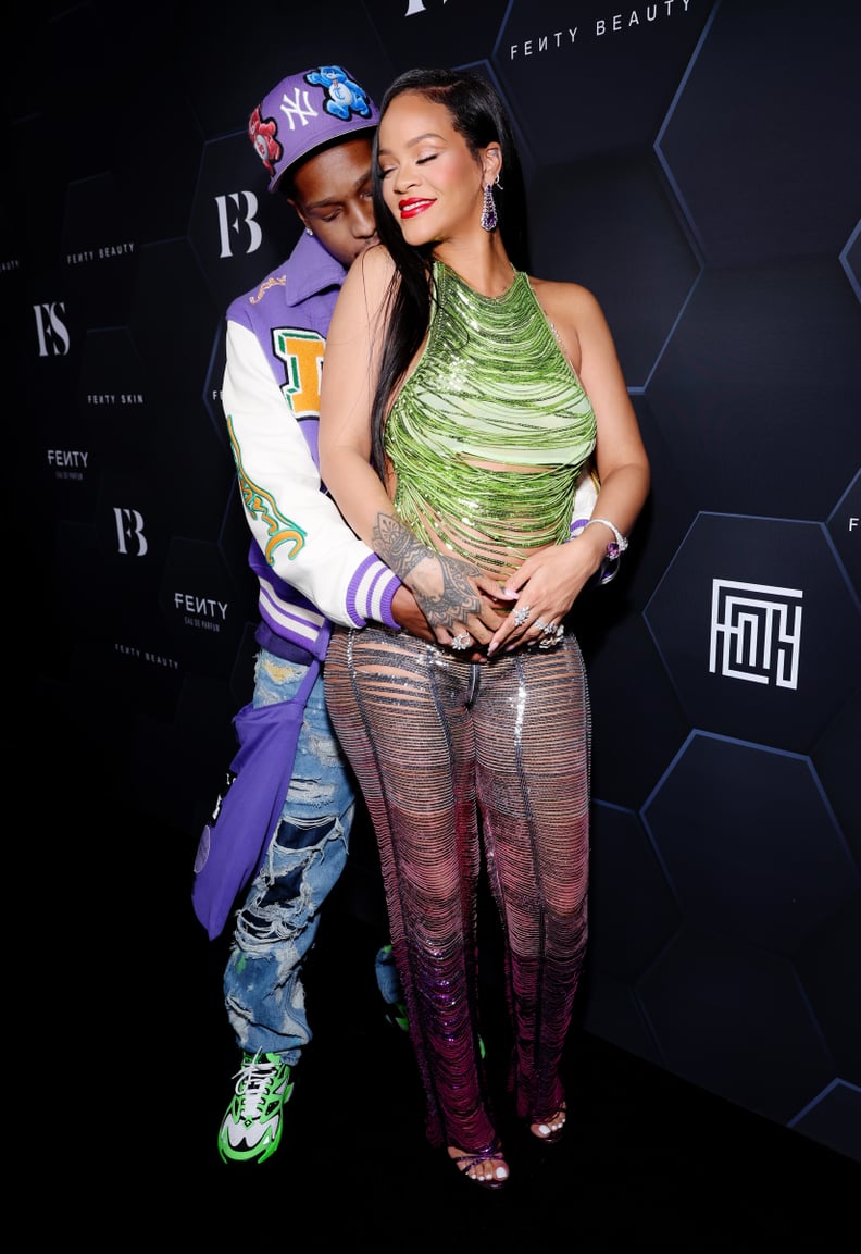 Rihanna and A$AP Rocky at the Fenty Beauty Universe Event in LA