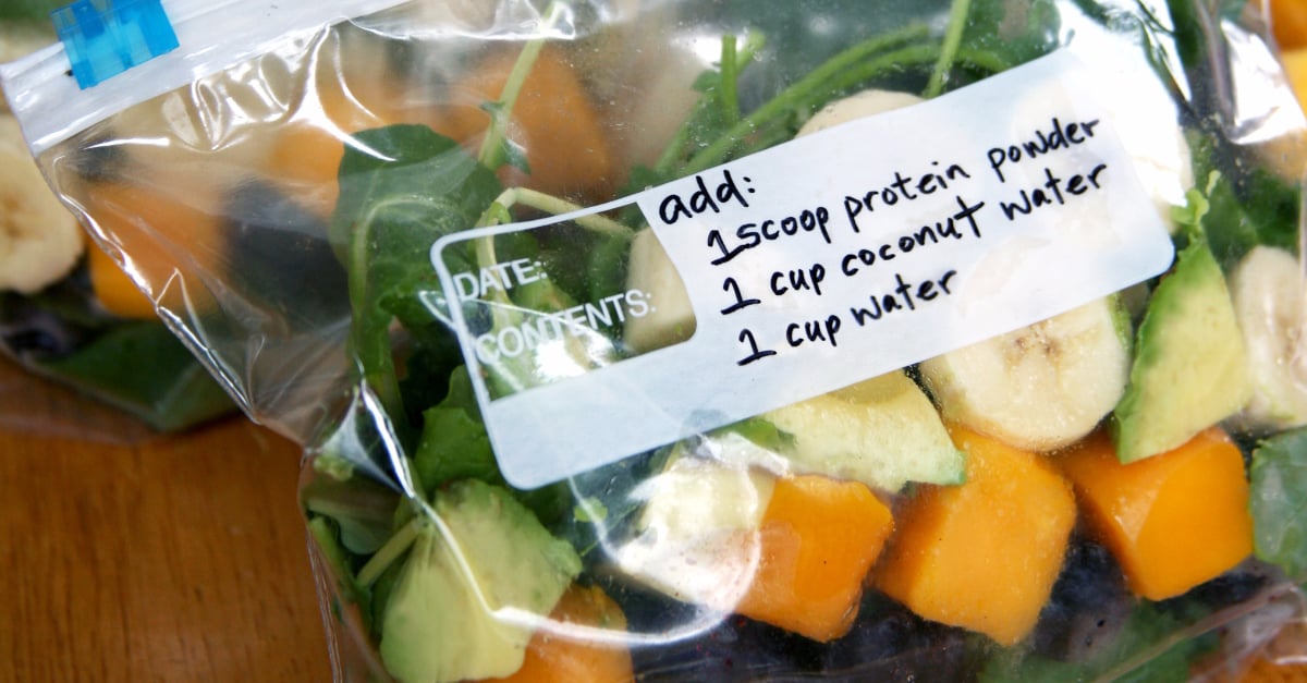 How to Prep Week of Smoothie Freezer Packs | PS Fitness