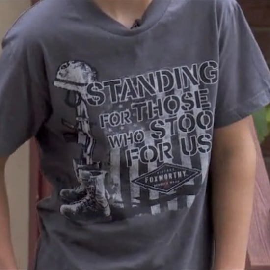 Boy Suspended For Wearing Patriotic T-Shirt