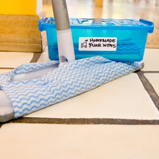 Homemade Reusable Floor Wipes