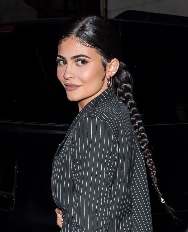 Kylie Jenner With Braid in 2019