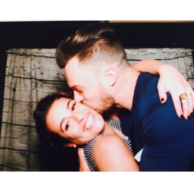 Lea Michele at Disneyland With Matthew Paetz Pictures