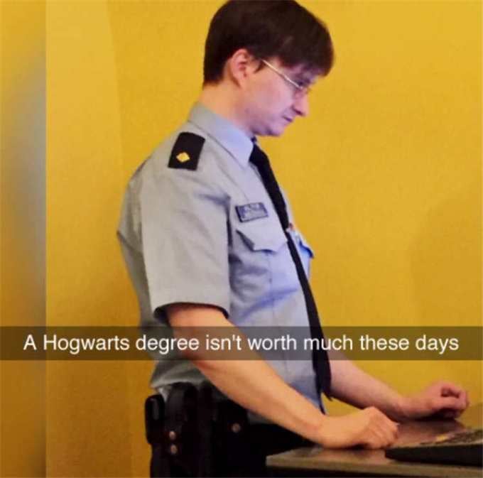 When you think about if life works out for every graduate of Hogwarts.