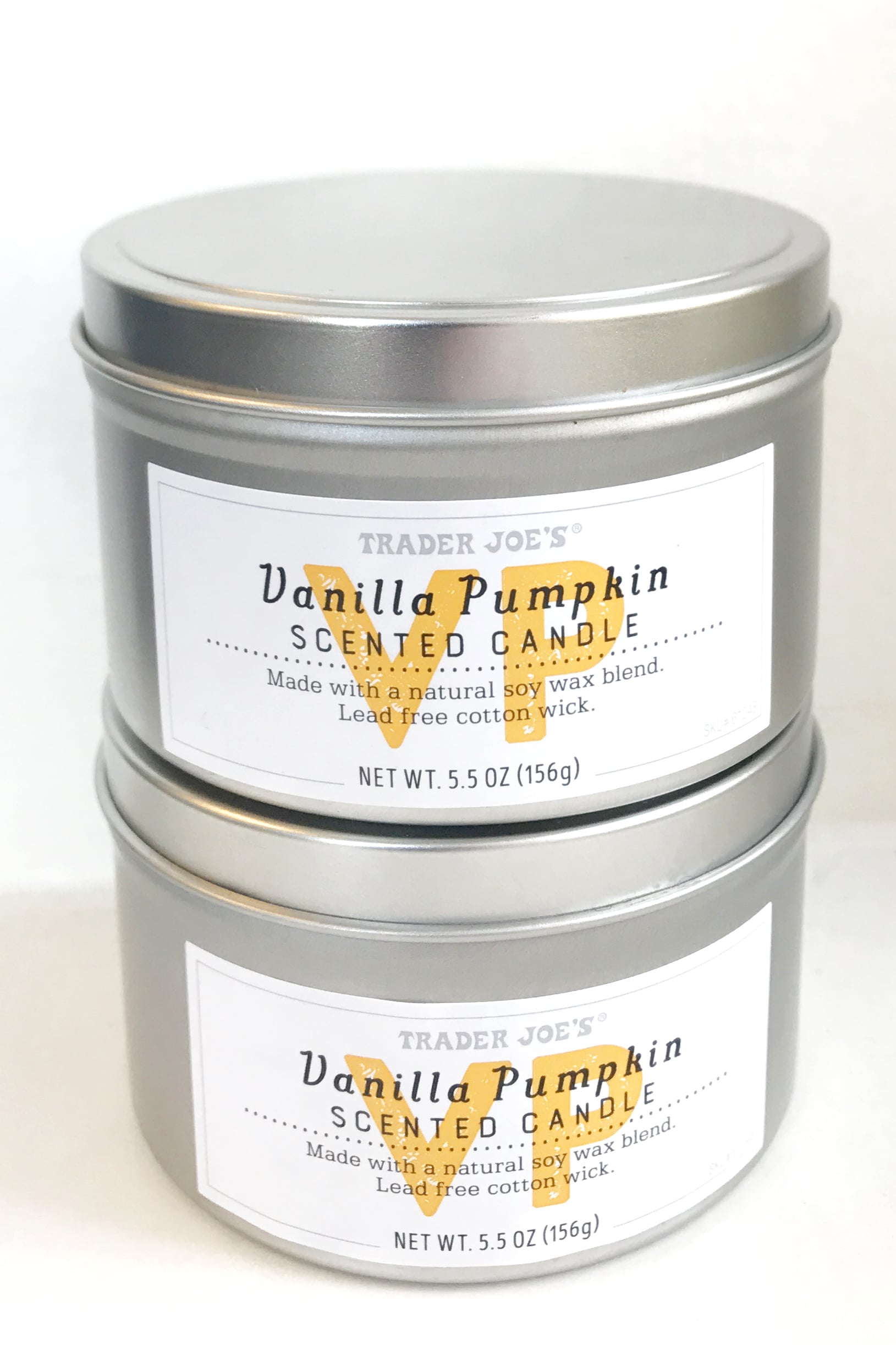 Trader Joe s Vanilla Pumpkin Candle POPSUGAR Home
