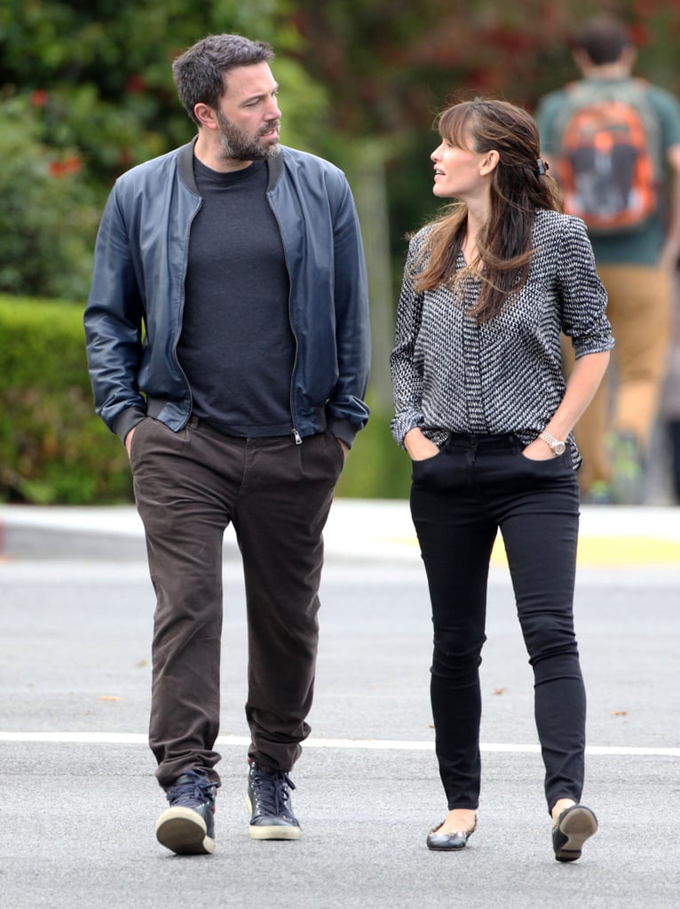 Ben Affleck and Jennifer Garner Walking Together | POPSUGAR Celebrity ...
