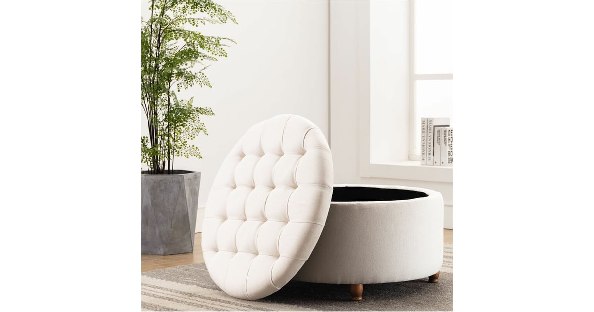 Bencomo tufted hot sale storage ottoman