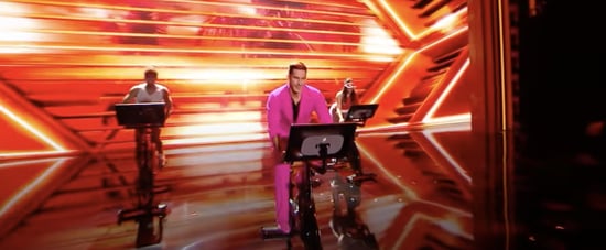 Cody Rigsby Starts DWTS Tango Performance on a Spin Bike