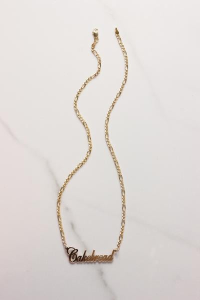 Custom Cursive Script Necklace