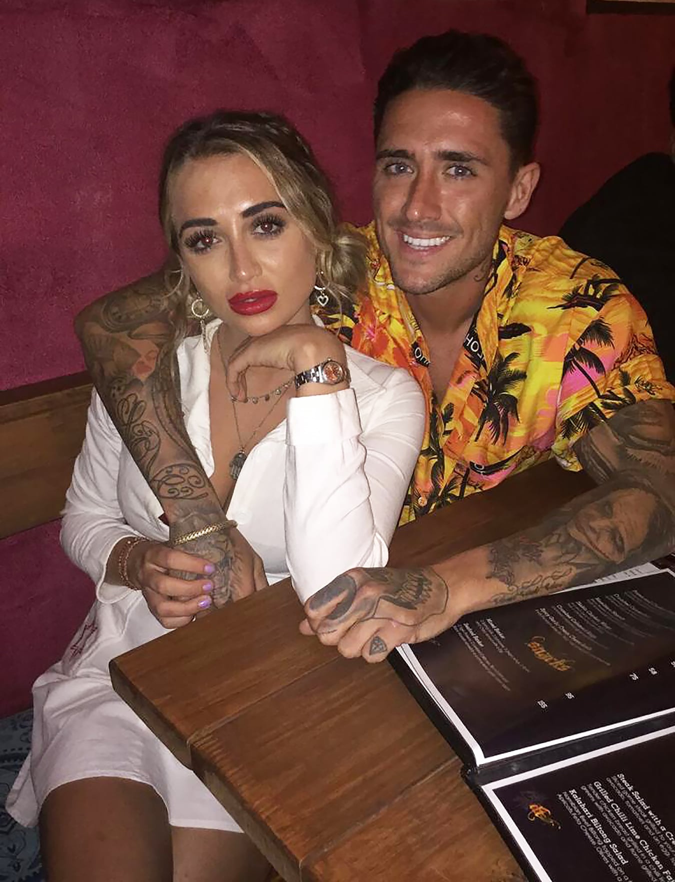 Stephen Bear (right) has since been sentenced to 21 months in prison (Image Source: ITV2)