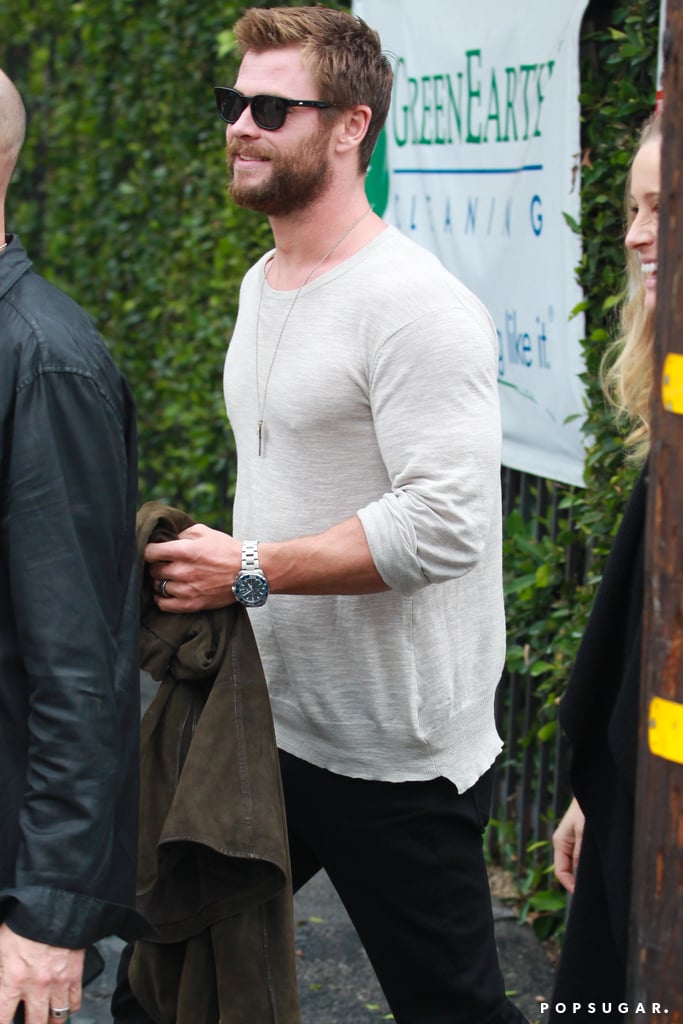 Miley Cyrus and Liam Hemsworth Out in LA April 2016