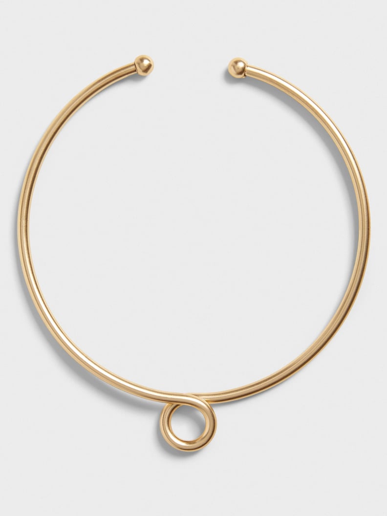 Banana Republic Factory Twisted Circle Collar Necklace