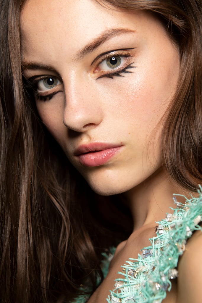 Painted Lashes at Ralph & Russo