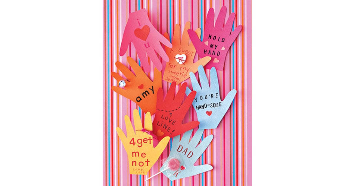 Valentine's Handprint Craft | Valentine's Day Crafts For Toddlers
