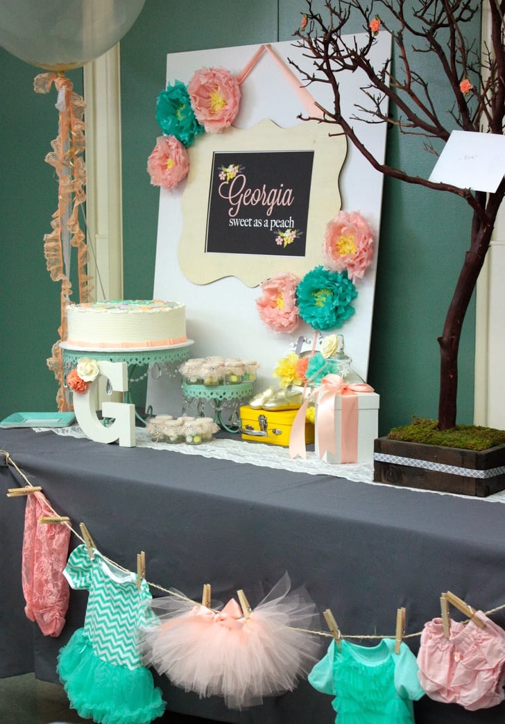 A Georgia Peach Baby Shower Popsugar Family