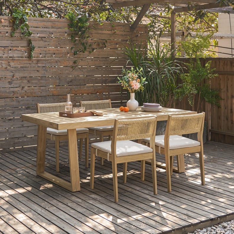 Best Outdoor Teak Dining Set From Castlery