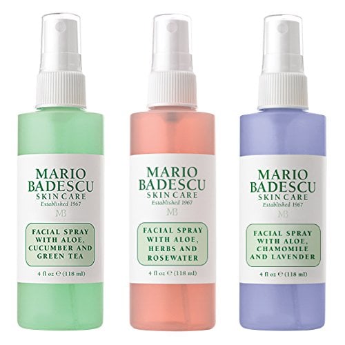 Mario Badescu Spritz Mist and Glow Facial Spray Collection Trio